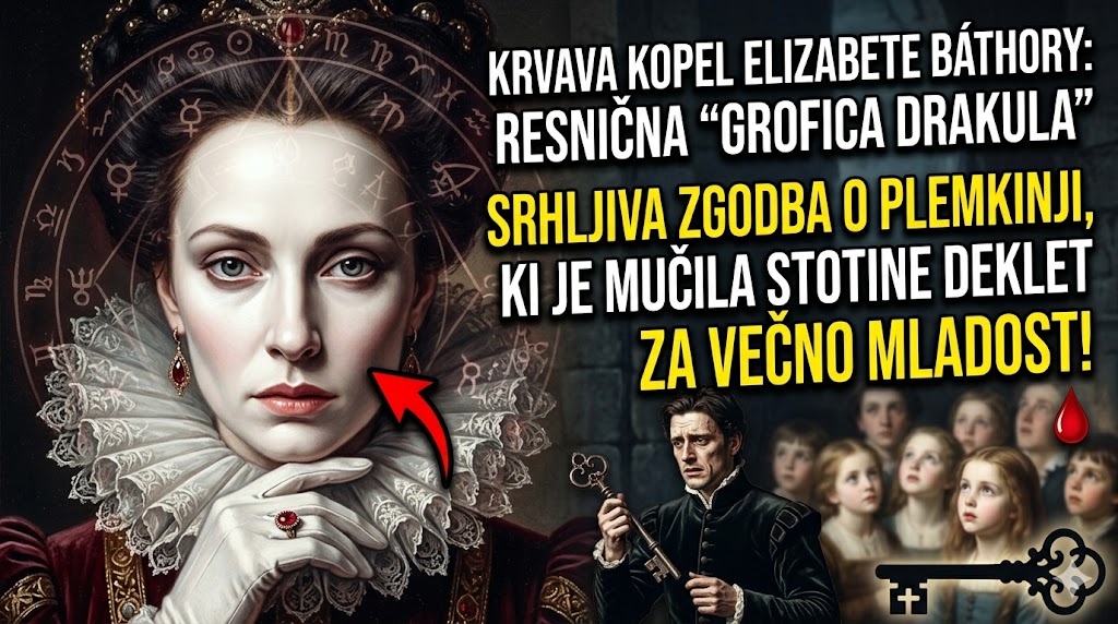 Krvava kopel Elizabete Báthory: Resnična “grofica Drakula”: Srhljiva zgodba o plemkinji, ki je…