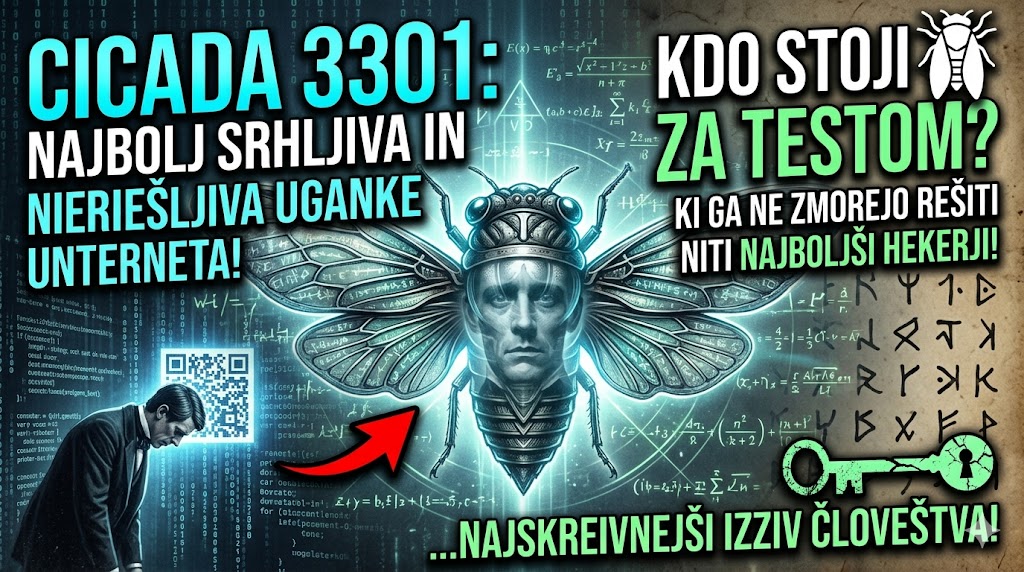 Cicada 3301: Najbolj srhljiva in nerešljiva uganka interneta: Kdo stoji za testom, ki…