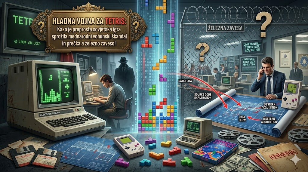 Hladna vojna za Tetris: Kako je preprosta sovjetska igra sprožila mednarodni vohunski škandal&hellip;