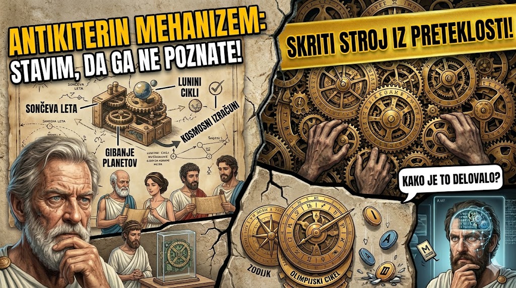 Antikiterin mehanizem: 2000 let star “računalnik”, ki po vseh pravilih zgodovine sploh ne…