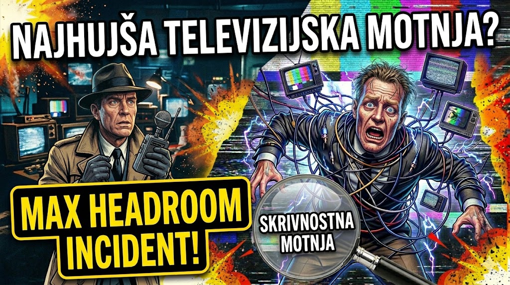 Incident Max Headroom: Najbolj srhljiv in bizaren hekerski vdor v TV prenos, ki…