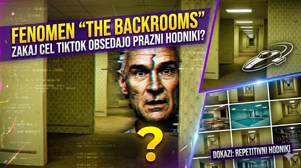 Fenomen “The Backrooms”: Zakaj milijone ljudi na internetu obsedajo neskončni, prazni in rumeni…